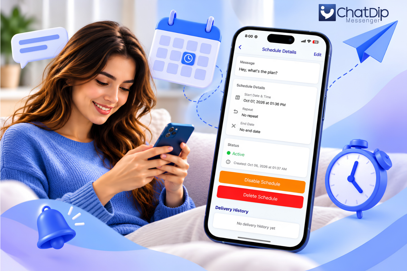 App to Schedule Messages in Advance and Send Them Later